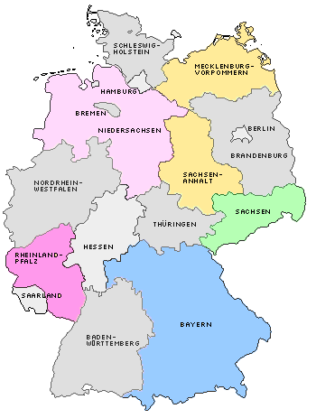 Deutschlandkarte